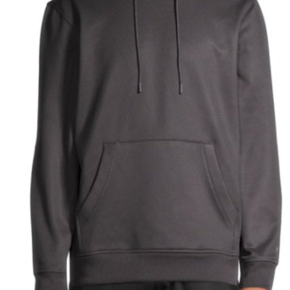 Russell Textured Fleece Hoodie - Size XL (46-48) Black #3220-U4980-B19 - Picture 5 of 10